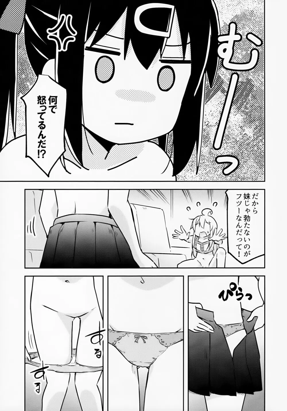 妹の裸には興味無いって言ったよね? - page7
