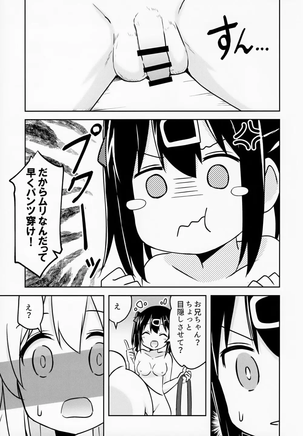 妹の裸には興味無いって言ったよね? - page9
