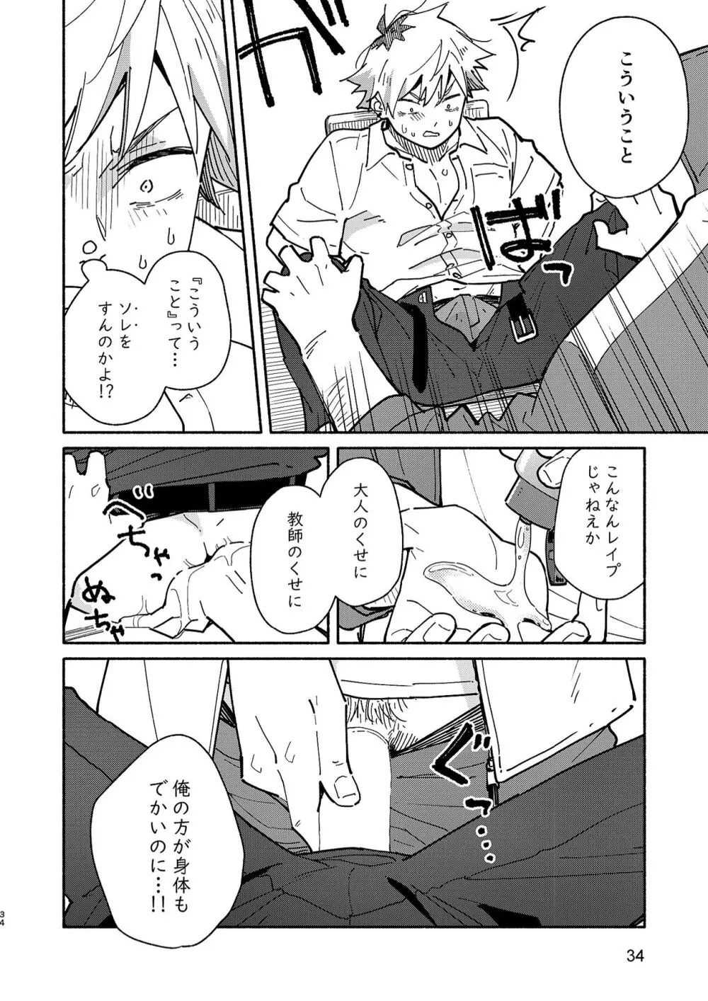 鬼畜先生の加害授業 record:2 - page33