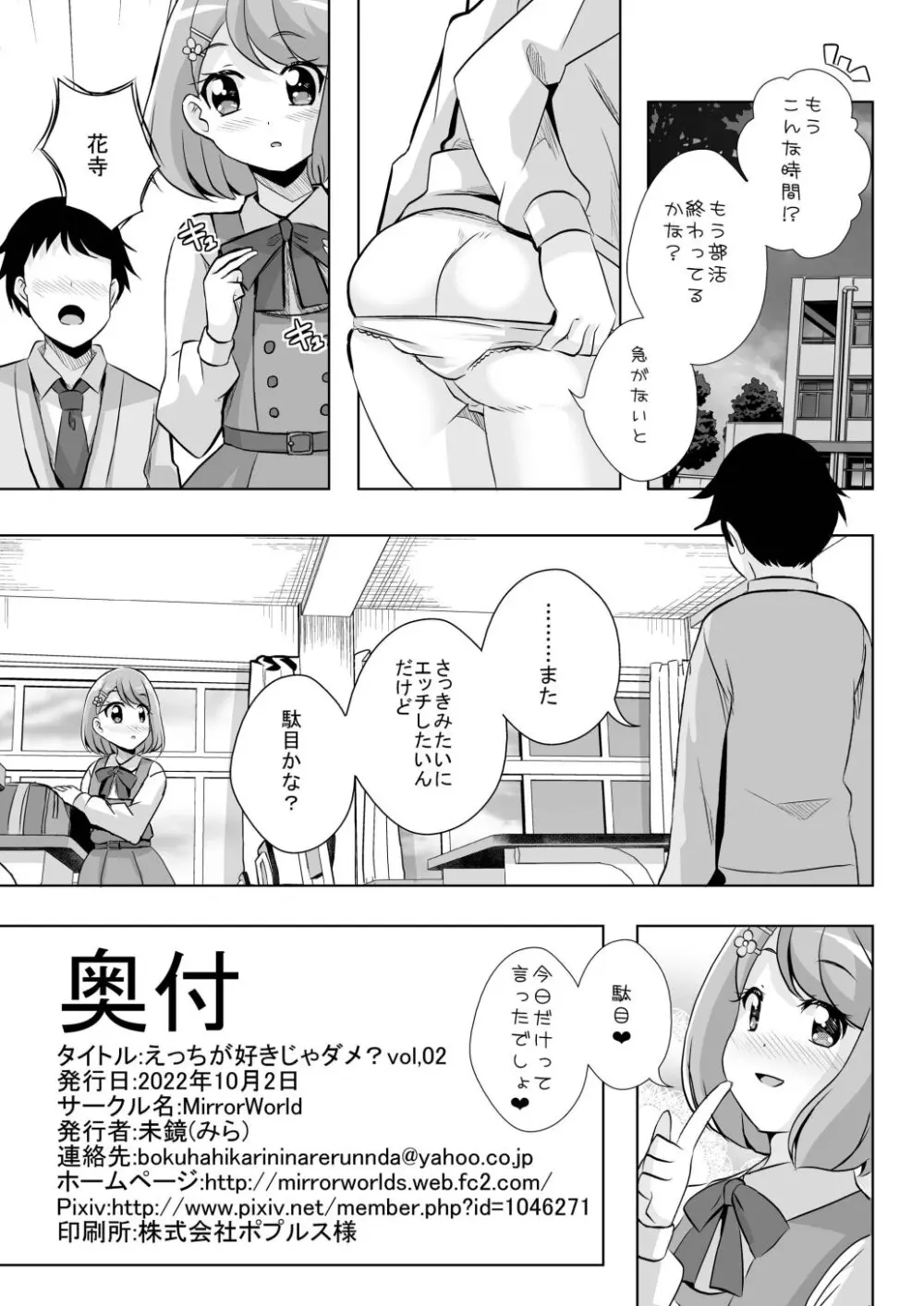 えっちが好きじゃダメ?vol,02 - page15