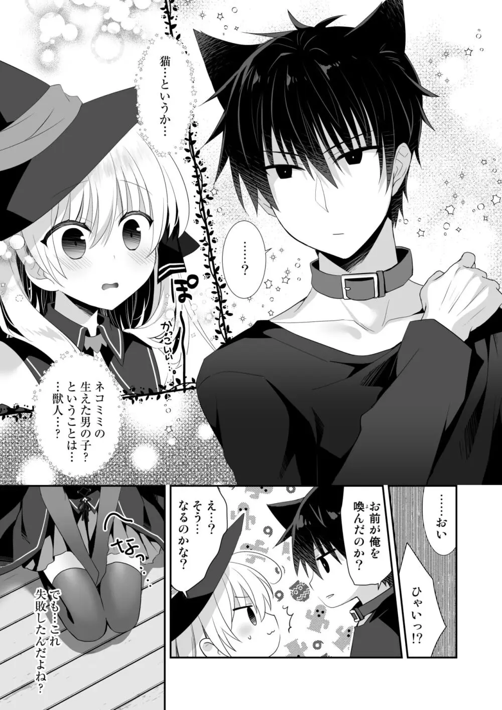 ポンコツ魔女とイジワルな猫。 -召喚した使い魔が言うことを聞いてくれません！- - page6