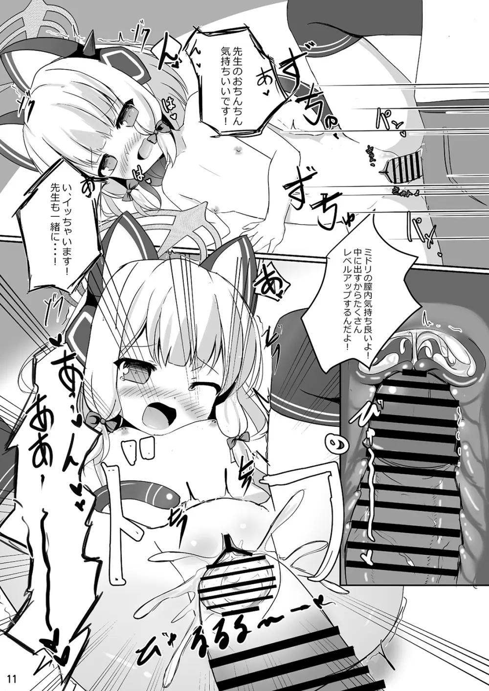 モモミドえちえちレベリング! - page11