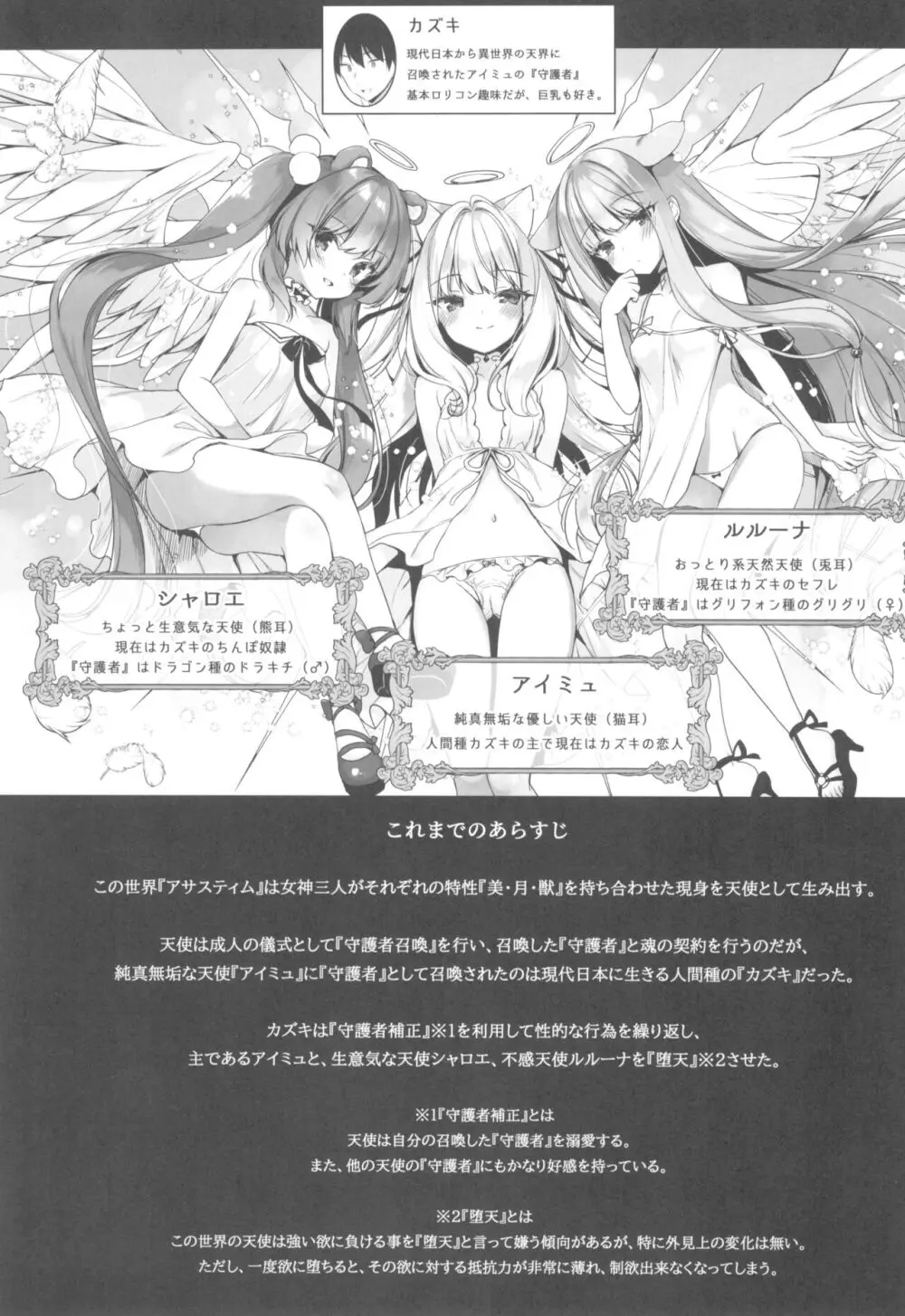 堕天計画 番外編 -堕天後アイミュとバター犬プレイする本- - page3