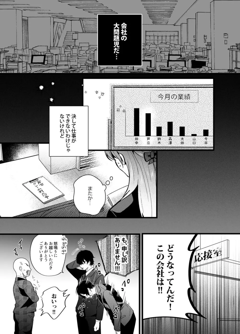 限界社畜OLは芦立先輩に沼ってます - page4