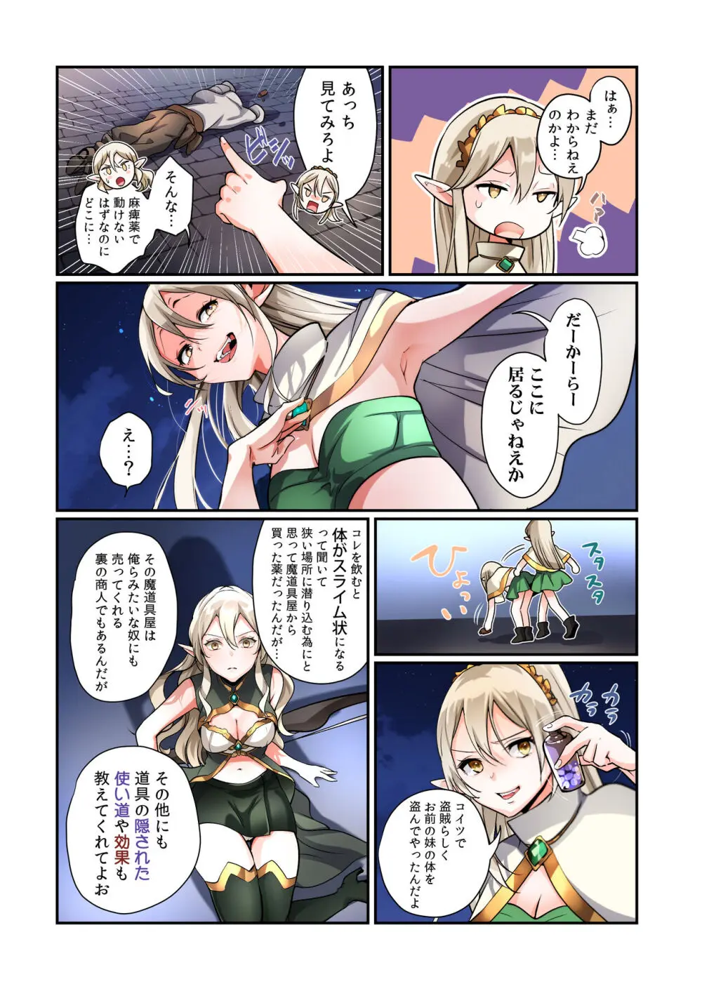 盗賊、エルフを盗む - page10