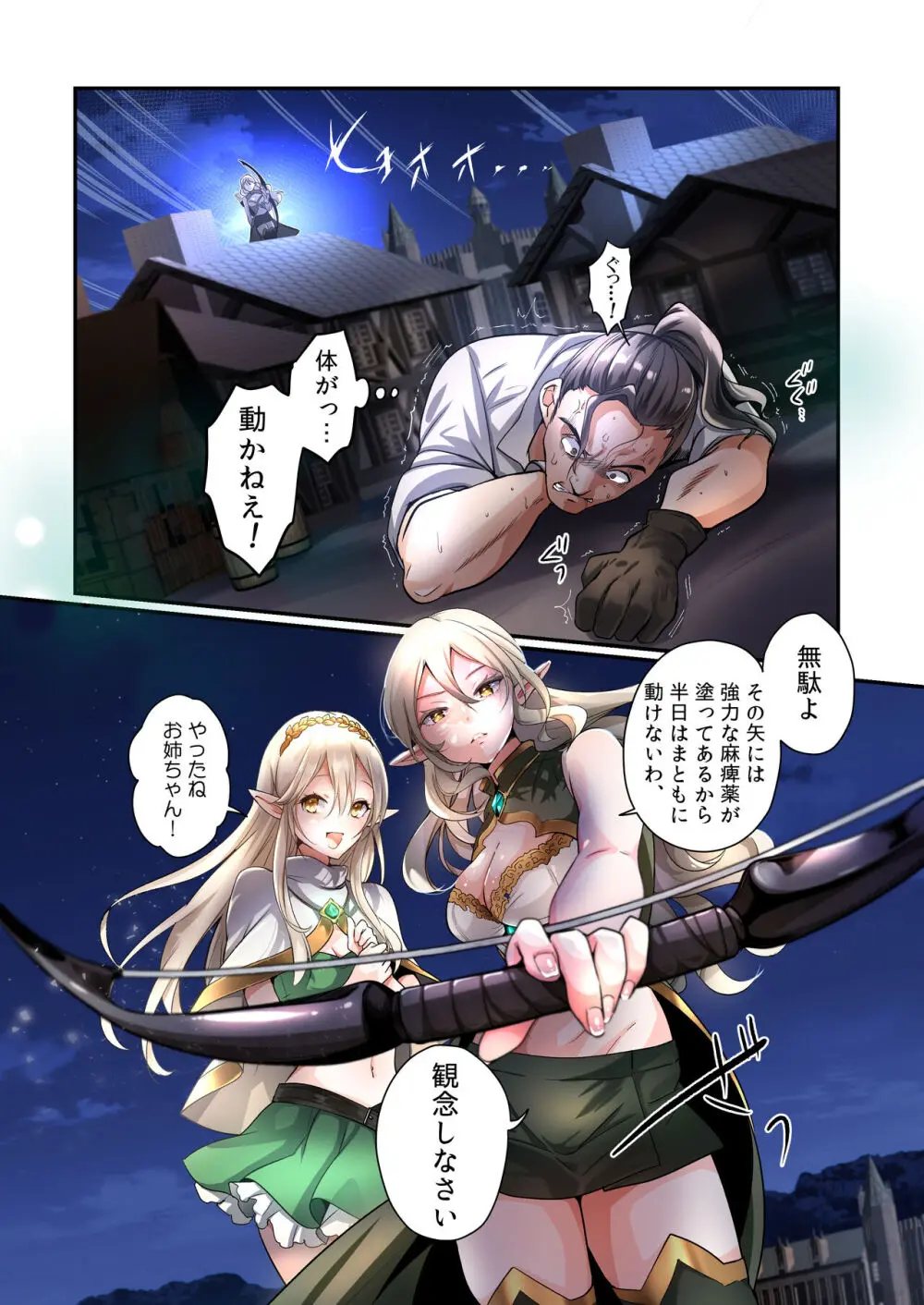 盗賊、エルフを盗む - page3