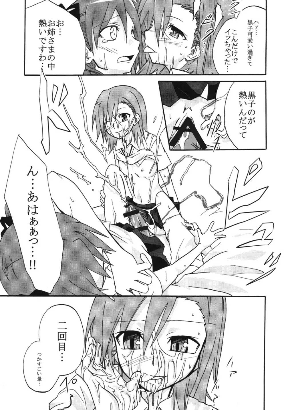 美琴と黒子がちゅっちゅする超電磁砲 - page12