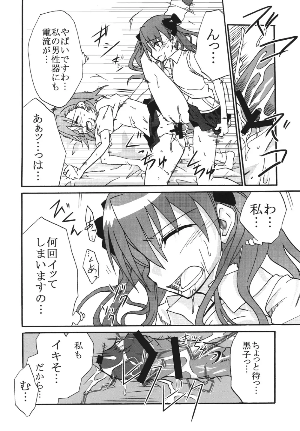 美琴と黒子がちゅっちゅする超電磁砲 - page17