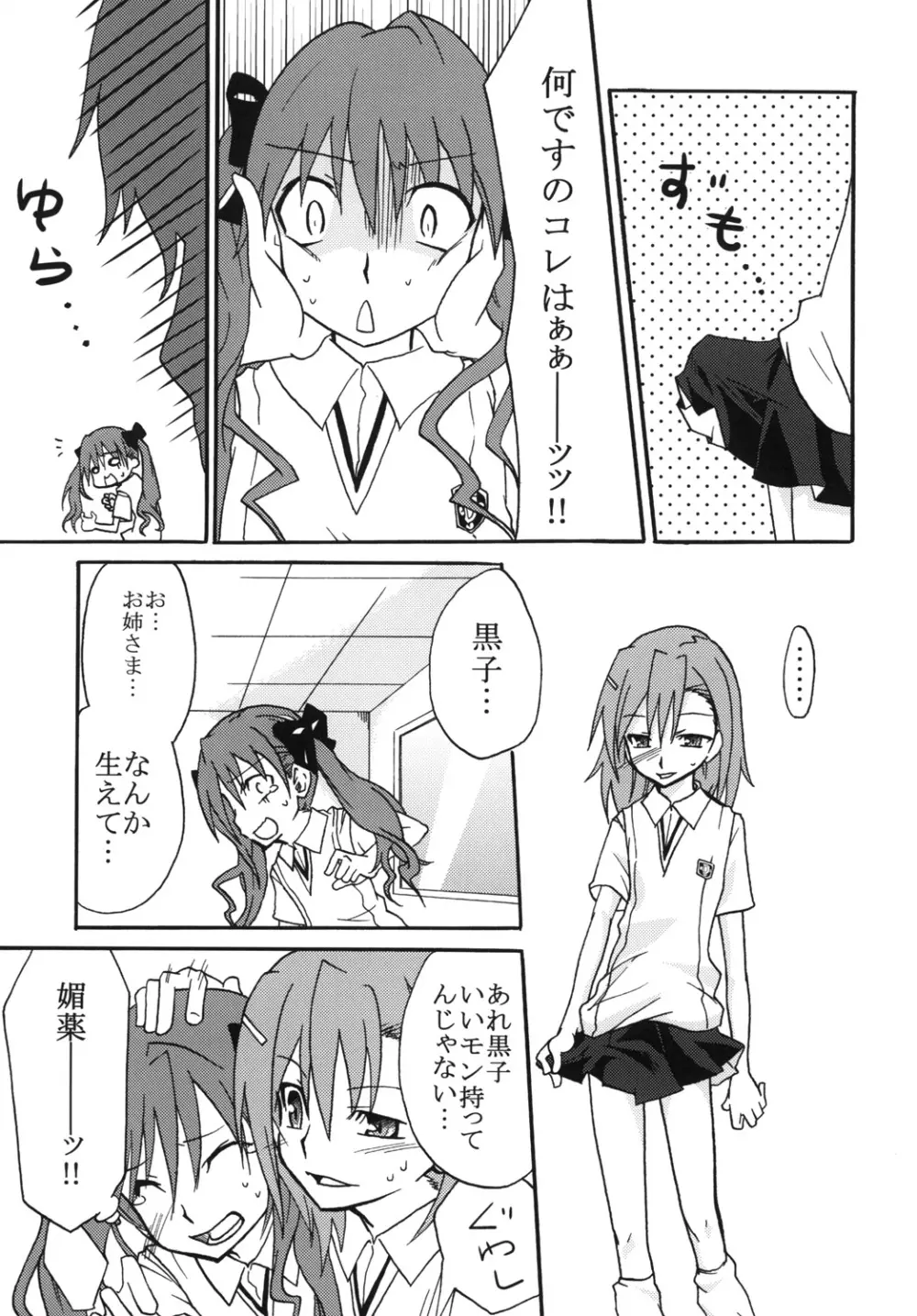美琴と黒子がちゅっちゅする超電磁砲 - page6
