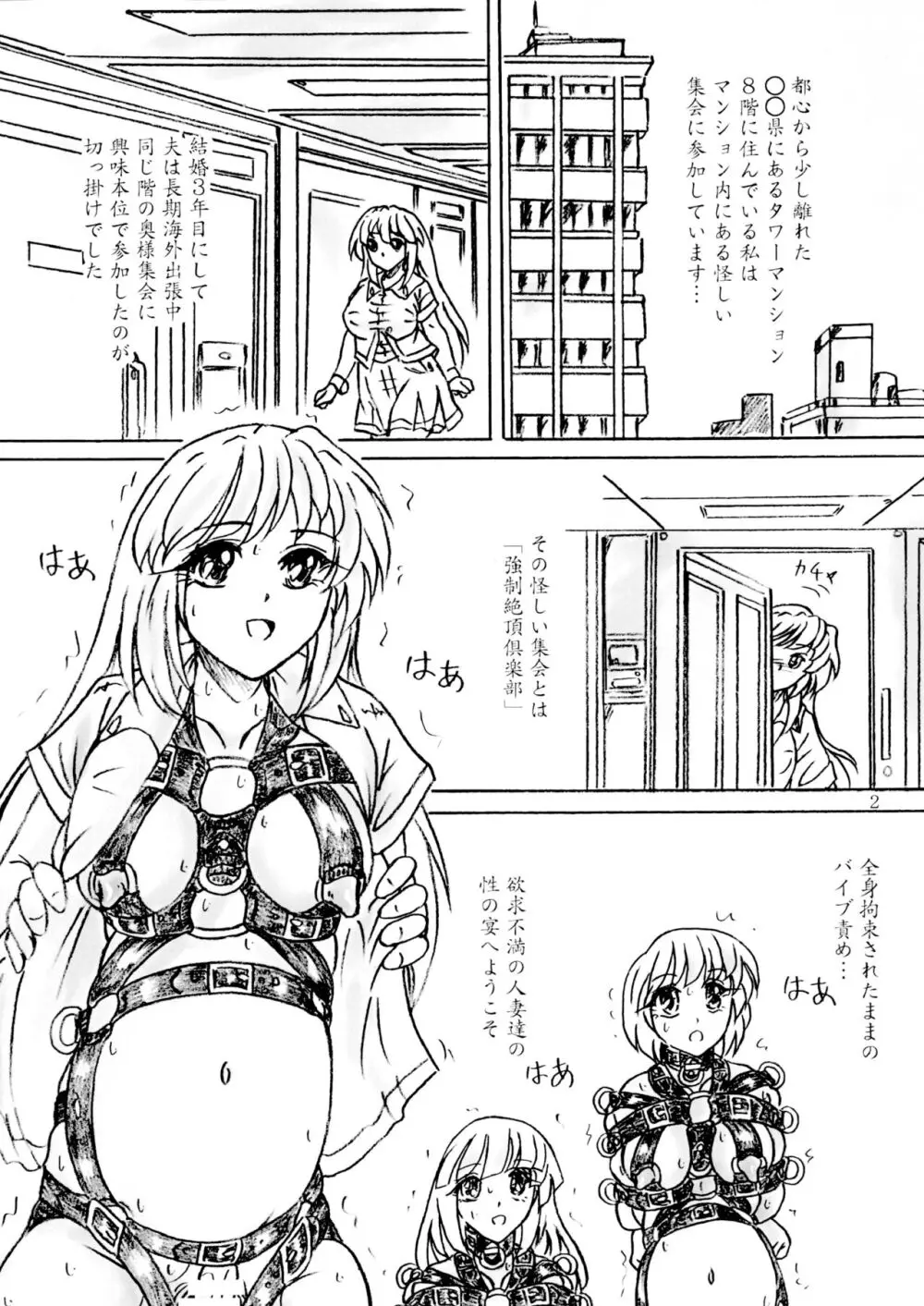 タワーマンション人妻強○絶頂倶楽部 - page2