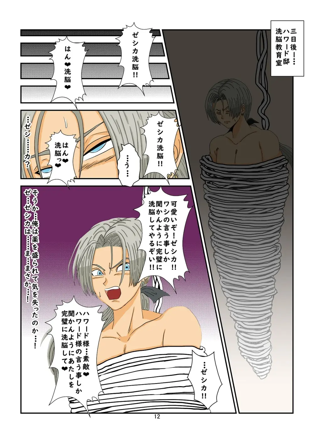 洗脳教育室～ゼ☆カ編～(ドラゴンクエストVIII) Colored - page12