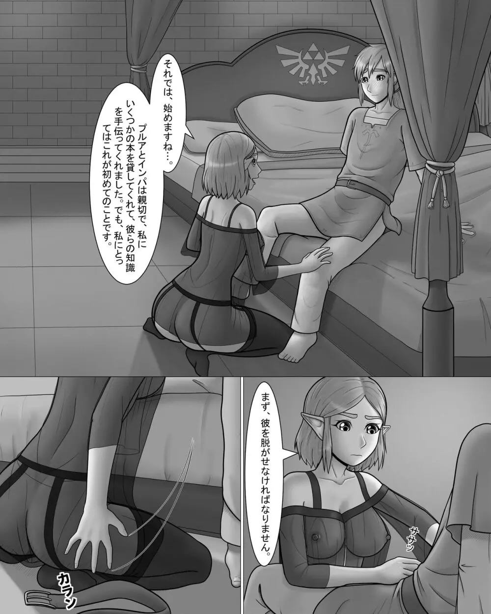 ゼルダの伝説:プリンセスとのナイト - page8