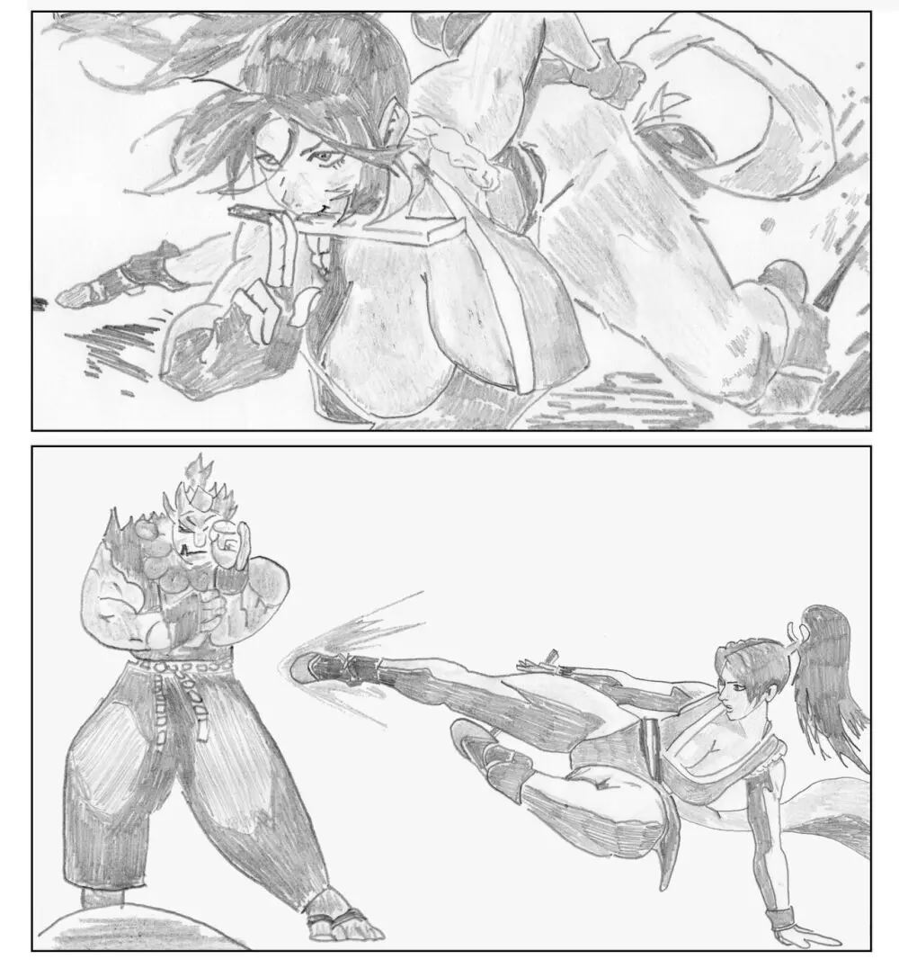 Capcom vs. SNK 2 - Mai vs. Gouki - page3