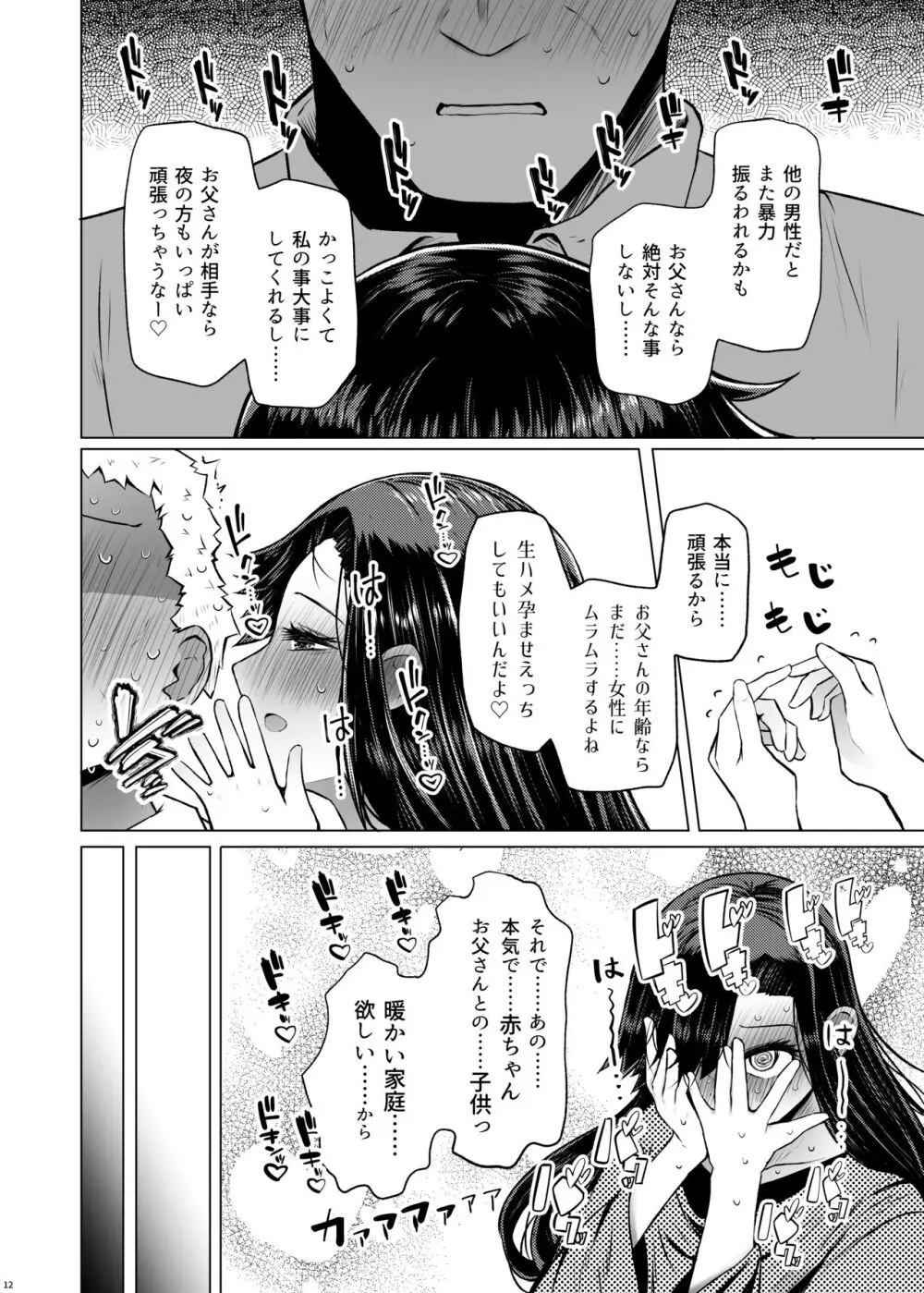 遺伝性疾患のリスクが無いなら実父と子作りしてもいいよね♥4 - page12