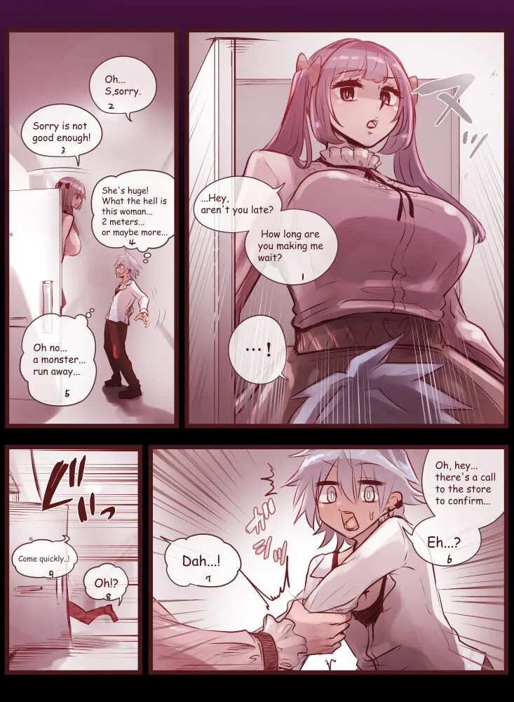 Big Hairy Woman Cunnilingus Hell - page13