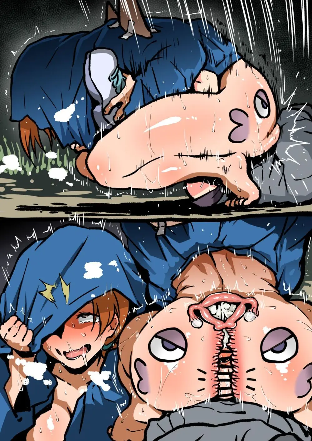 新人トレーナーを襲う謎のモンスター - page7