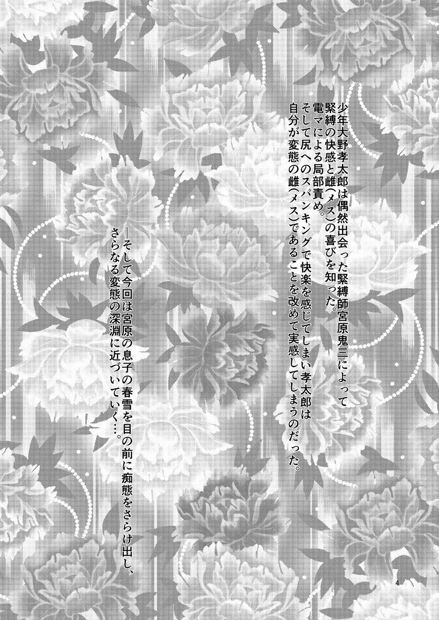 緊縛女装少年 3 - page3