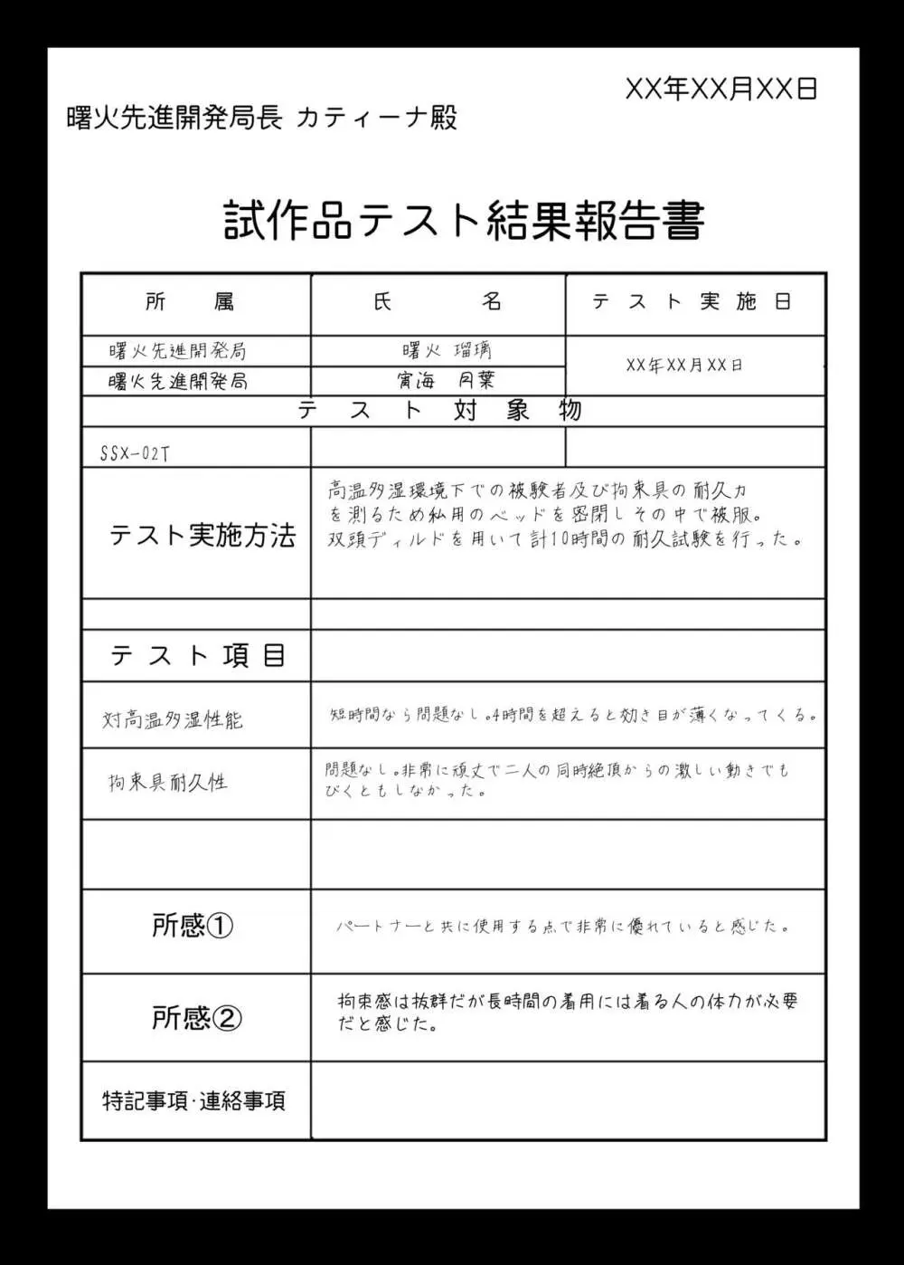 瑠璃と月葉のテスター日誌 - page22