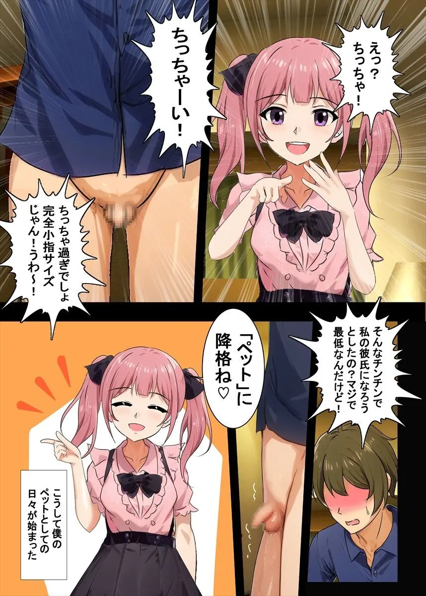 地雷系お嬢様たちに飼われる弱者男性の話 - page5