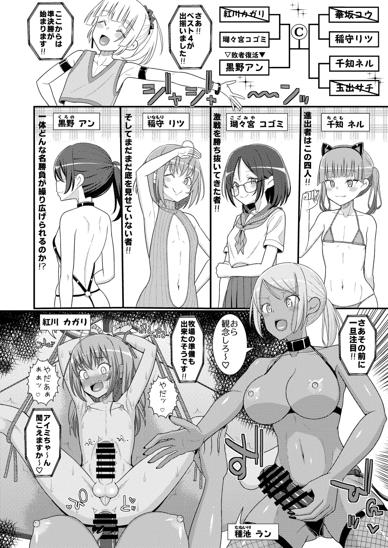 超絶搾精!?チクビッチーズ!!～♂男の娘♀最強乳首グランプリ編～ - page19