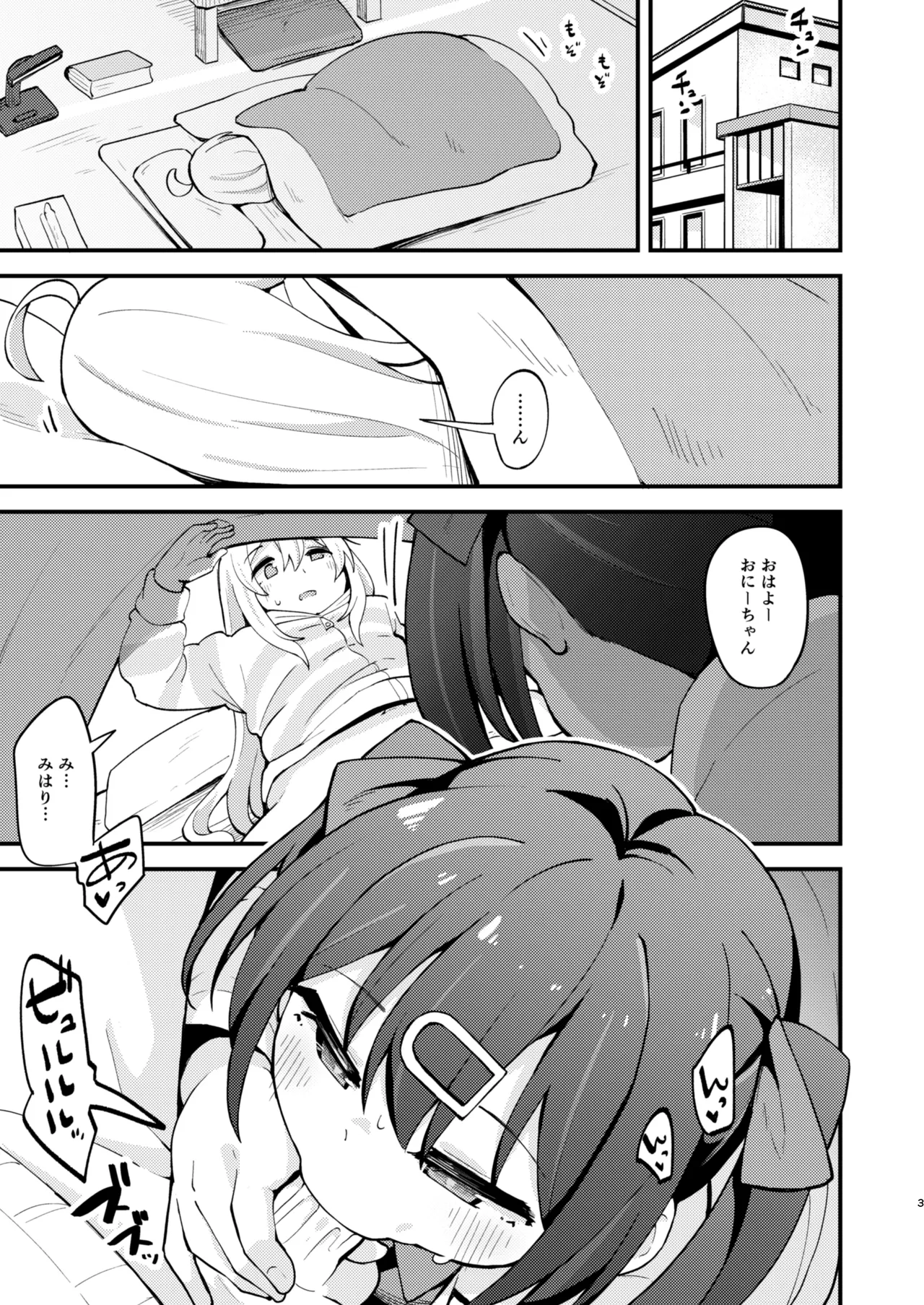 女の子に慣れすぎてしまって失われたお兄ちゃんの男の自信を取り戻すHな本 - page2