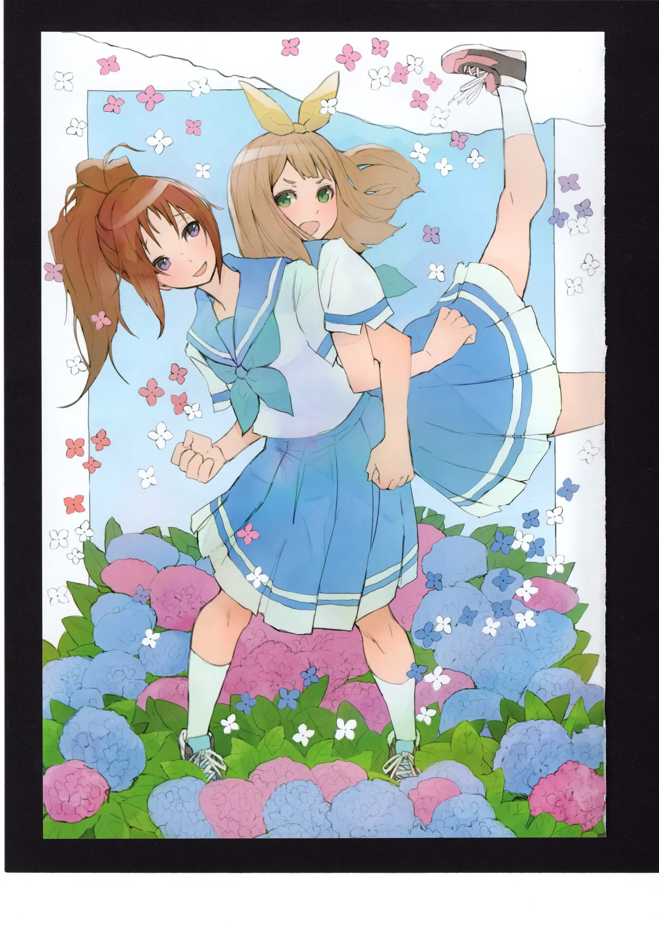 優子と夏紀と! - page32