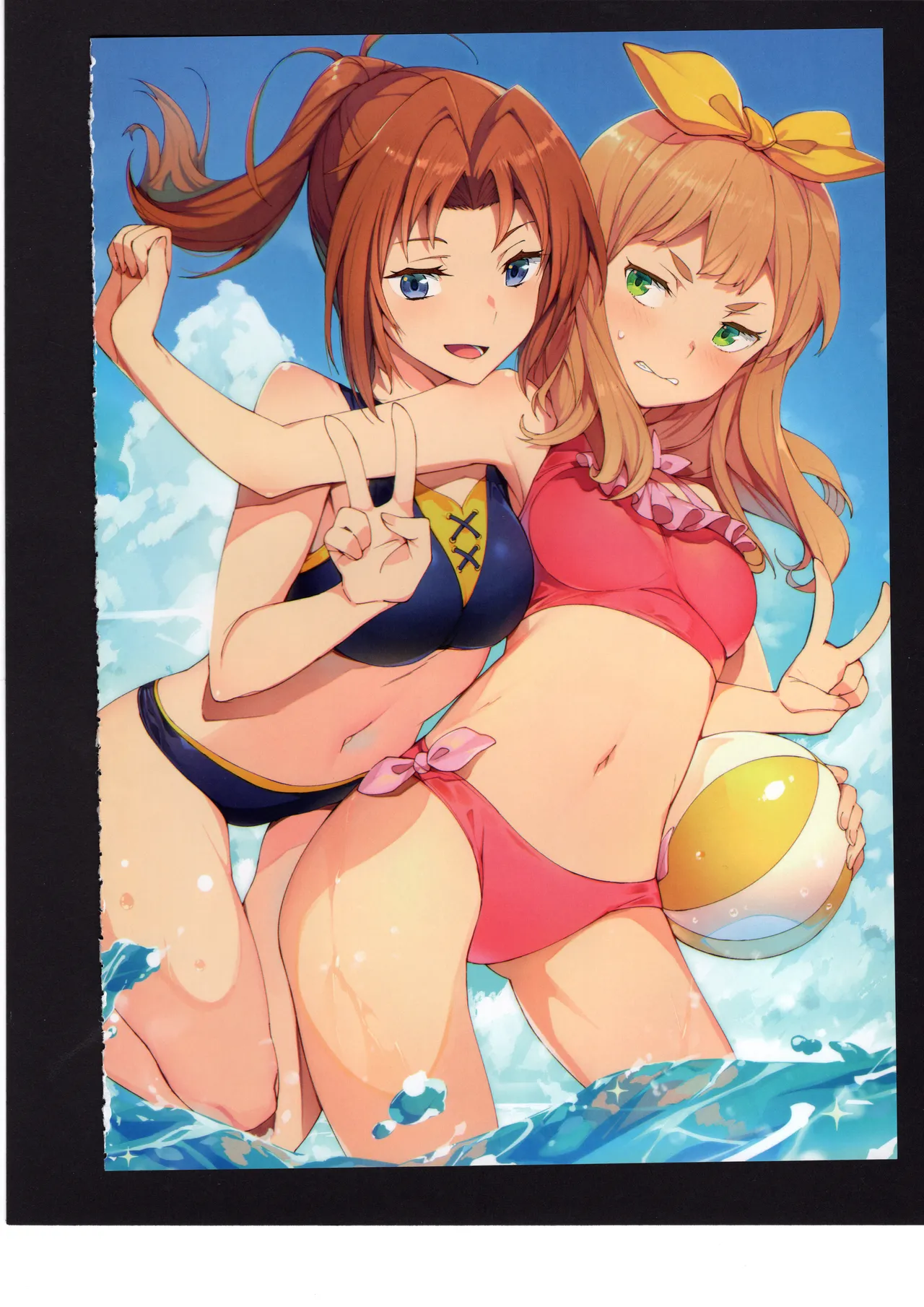 優子と夏紀と! - page35