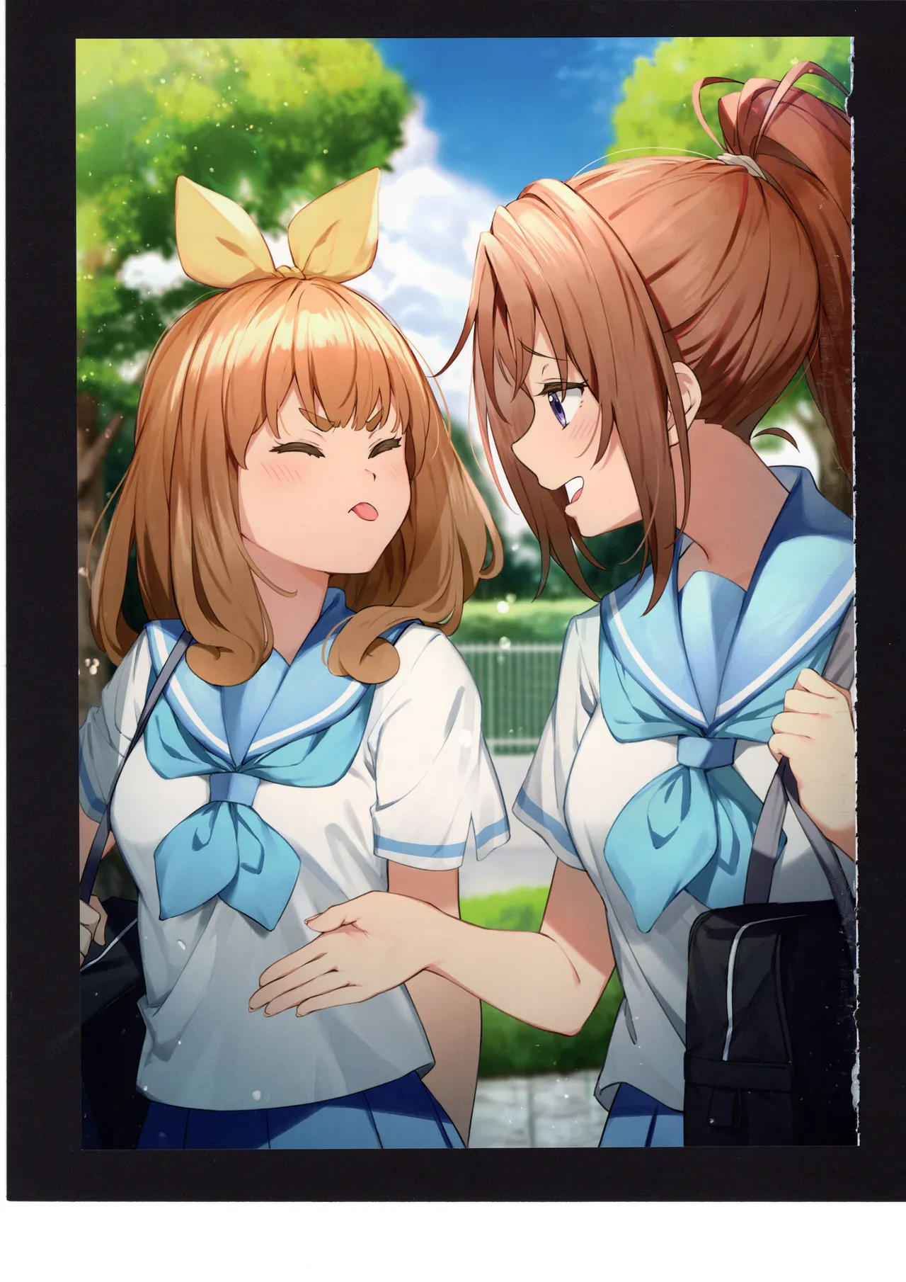 優子と夏紀と! - page36