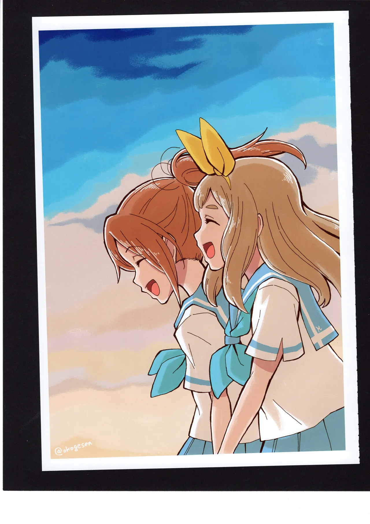 優子と夏紀と! - page56