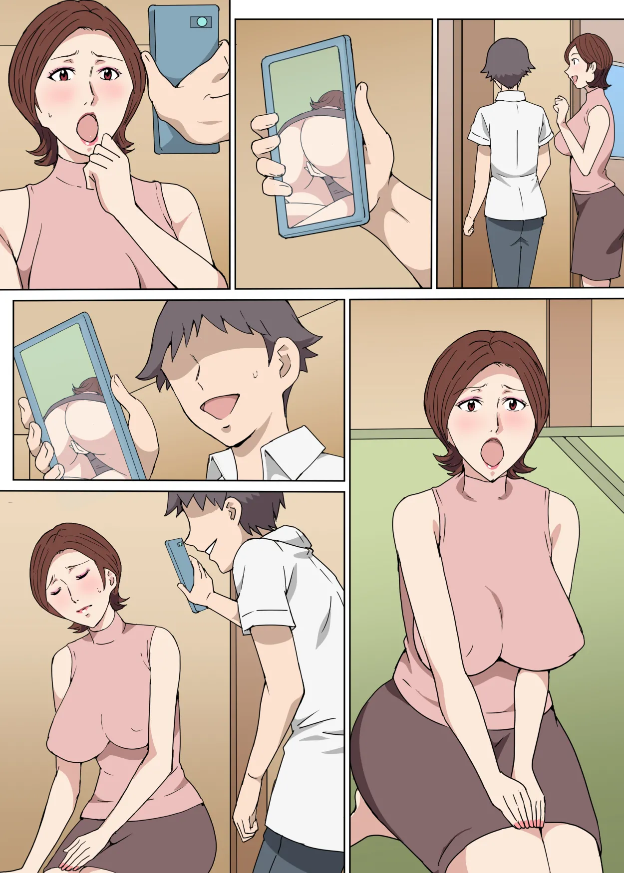 おせっかいなおばさんとアパートでセックスした話 - page38