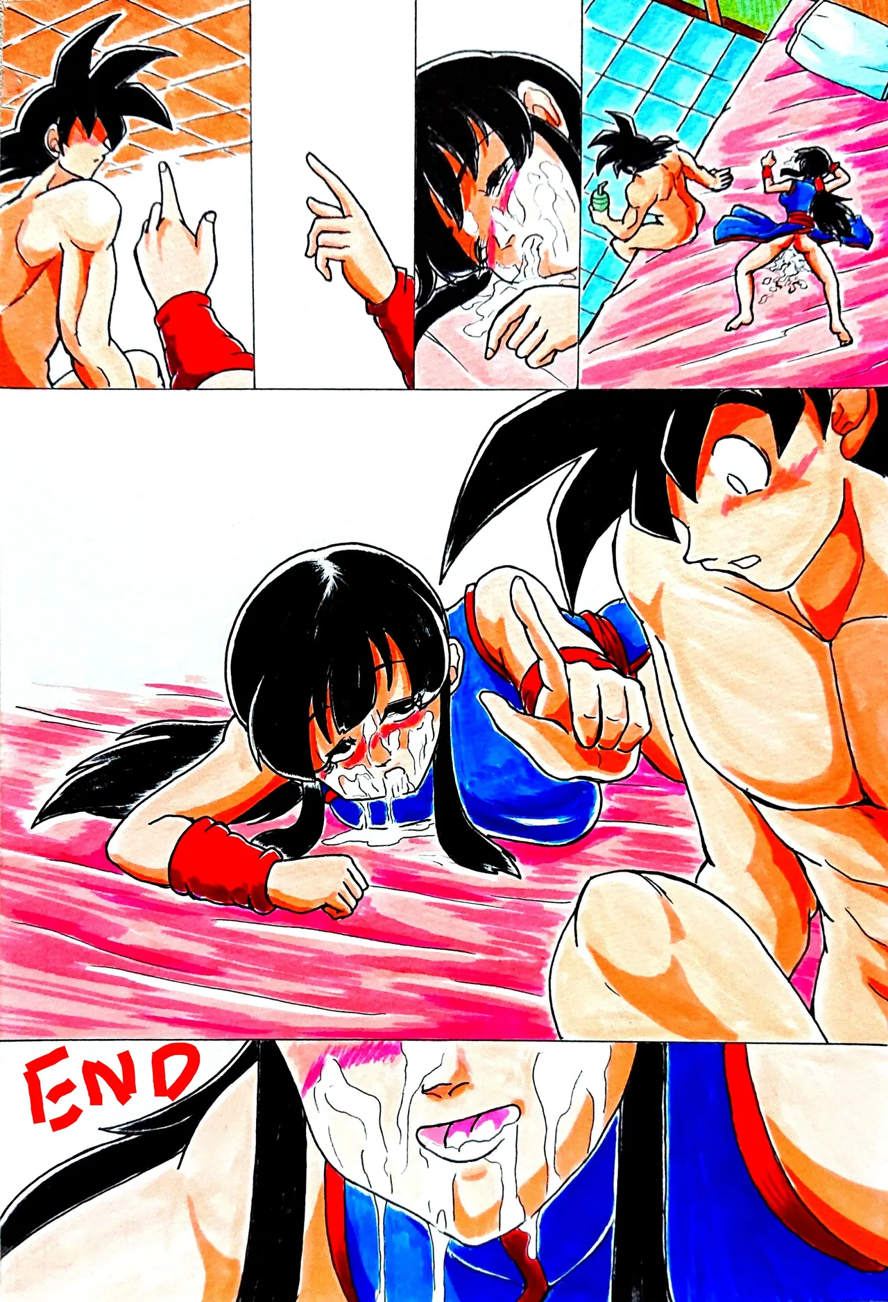 Goku and chichi training - page24