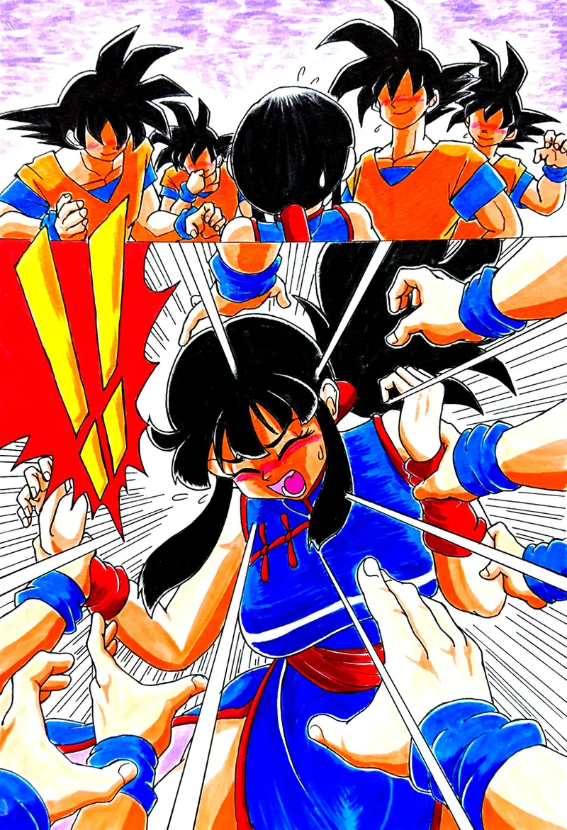 Goku and chichi training - page3
