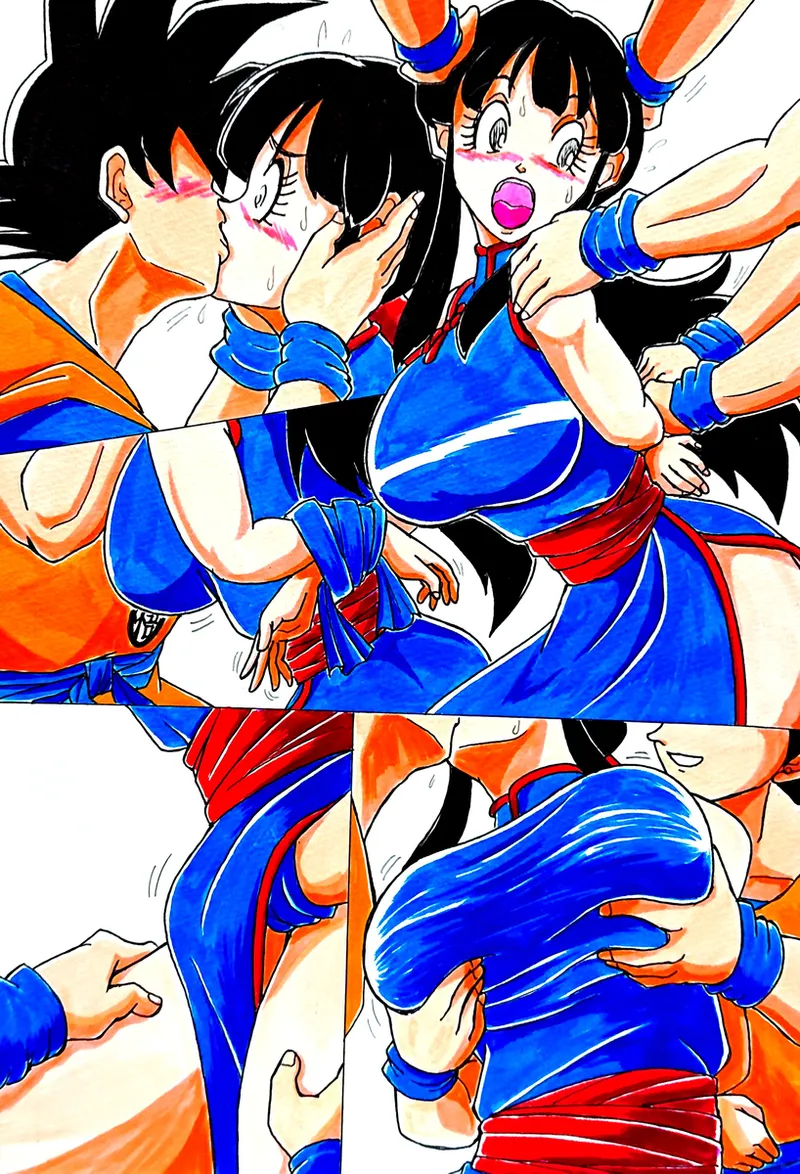 Goku and chichi training - page4