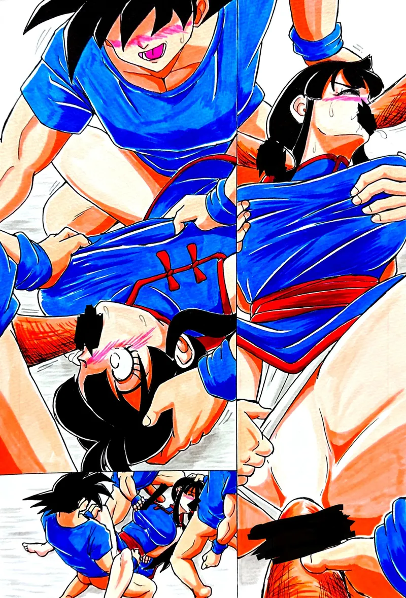 Goku and chichi training - page6
