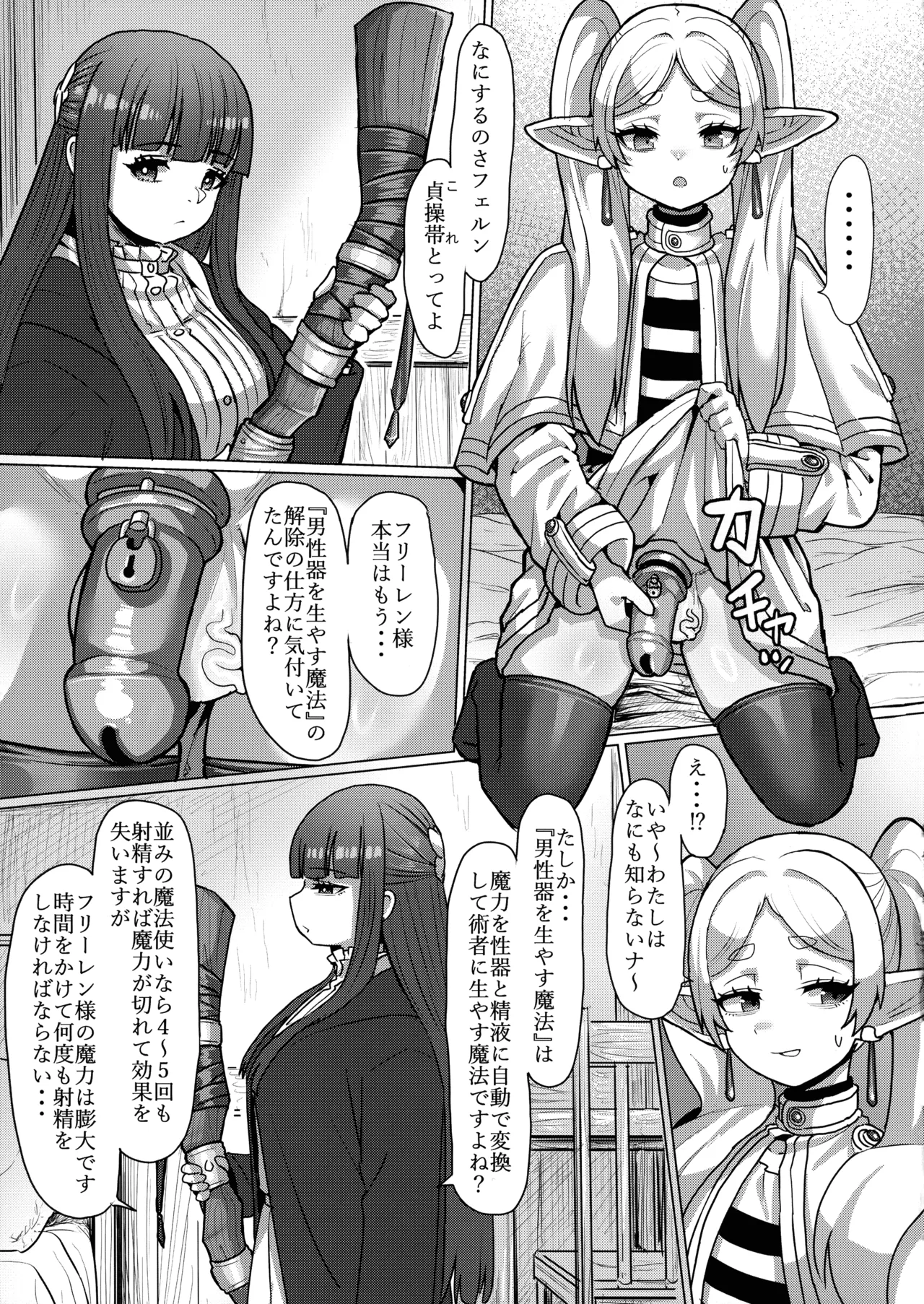 フリーレンと男性器の生える魔法 - page13