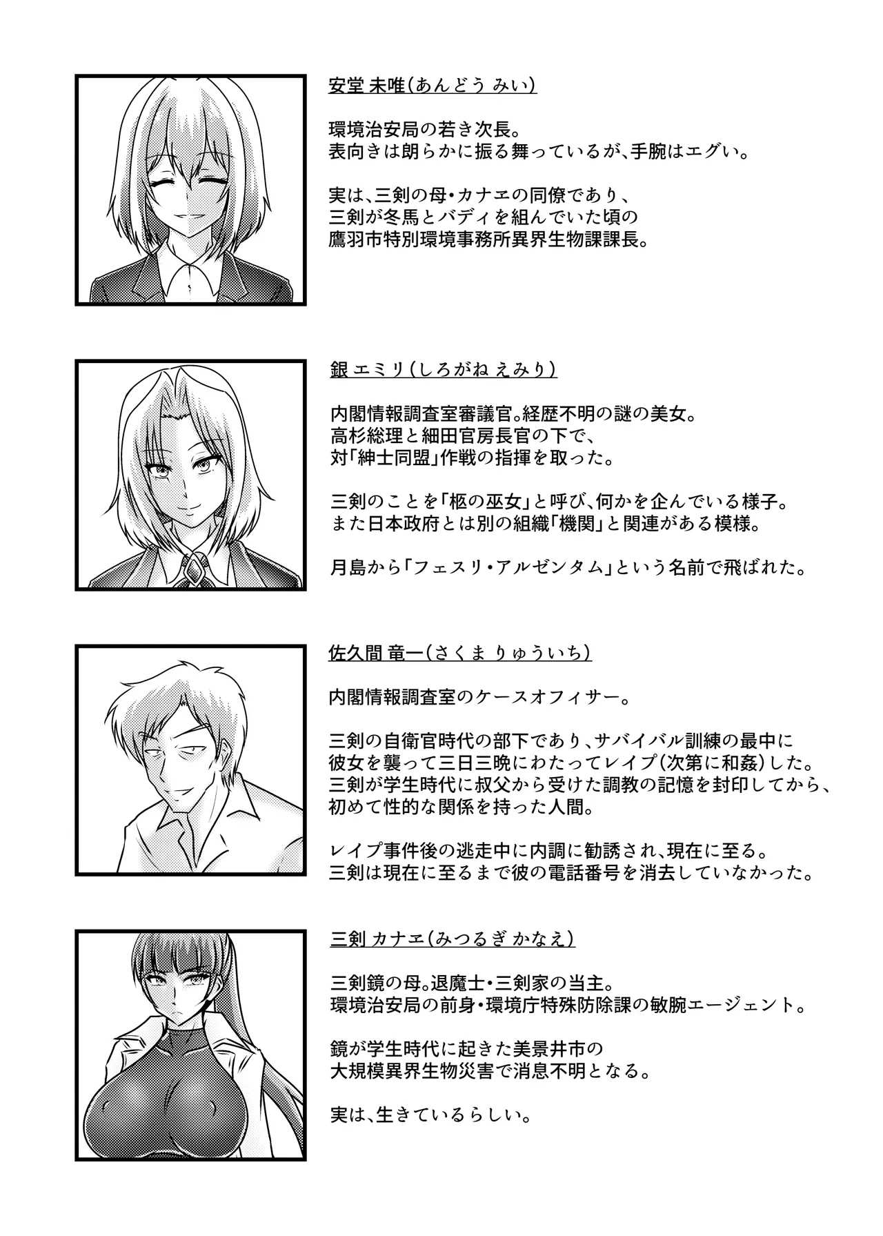 催淫捜査 - 環境治安局捜査官 三剣鏡 - page40