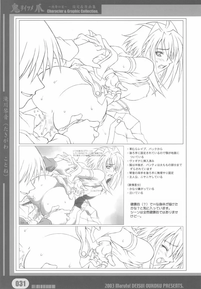 [Deisui Oukoku] Woitsume ~Ryoujoku No Utage~ Settei & Mangashuu - page31
