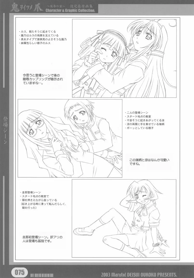 [Deisui Oukoku] Woitsume ~Ryoujoku No Utage~ Settei & Mangashuu - page75