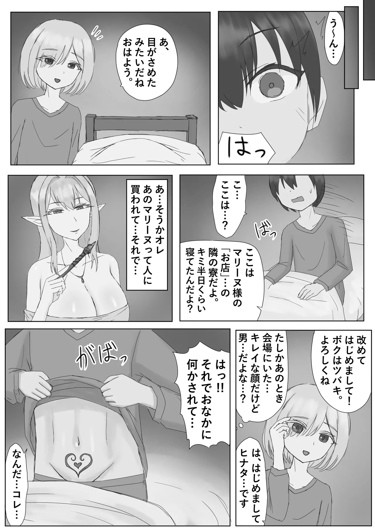 異世界で性奴隷♂にされてメス堕ちさせられました♥ - page16