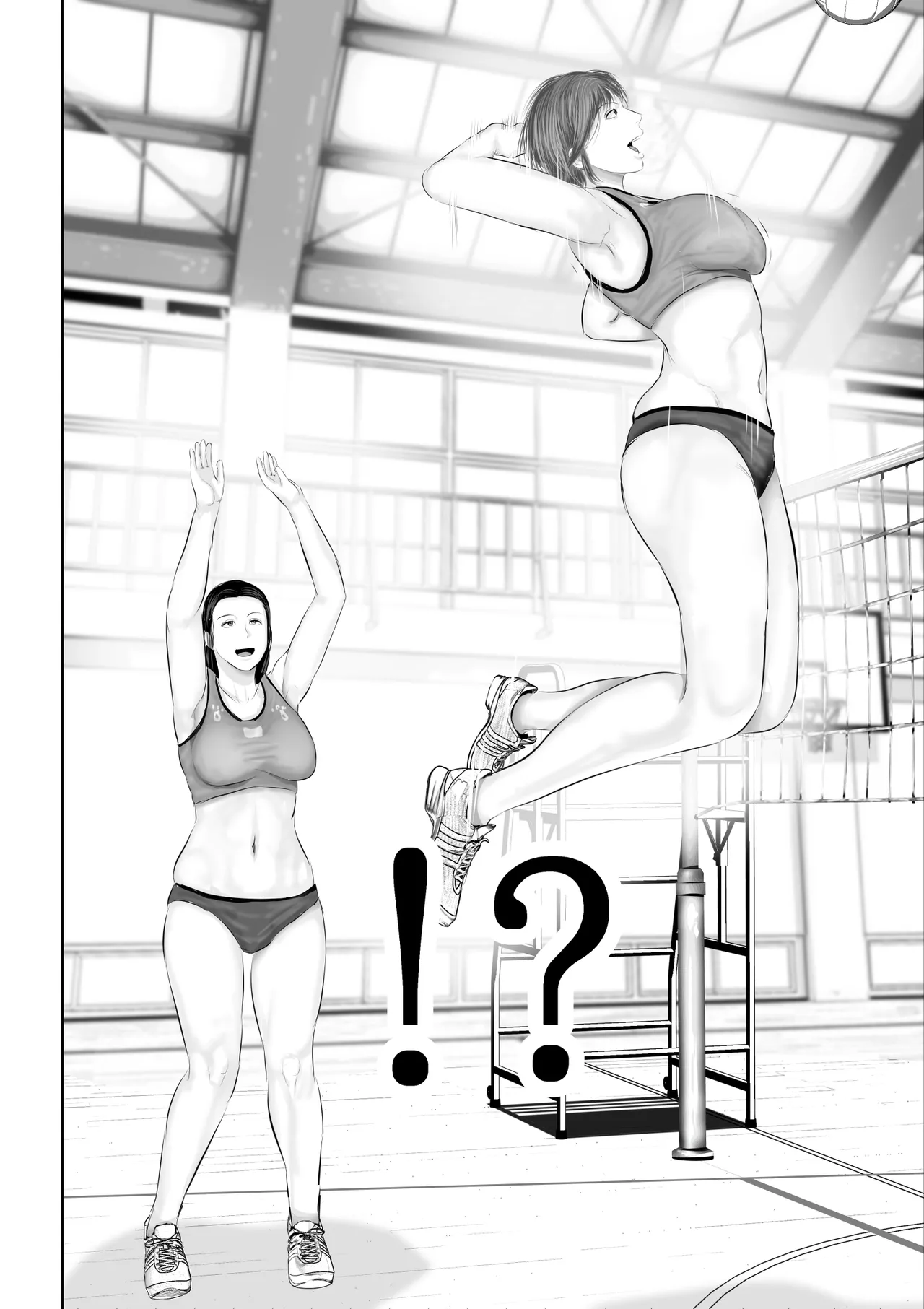 某校空手部と、あるママさんビーチバレーチームの合同合宿記 - page5