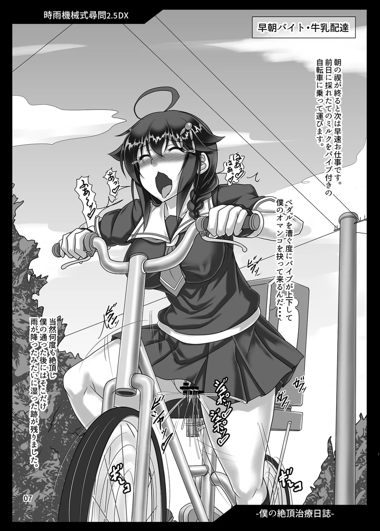 時雨機械式尋問2.5DX -僕の絶頂治療日誌- - page6