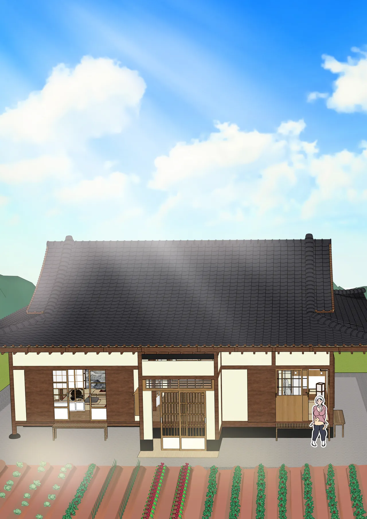 息子をムラムラさせる田舎のおっ母さん～母のふるさとま〇こはあったかい～ - page2