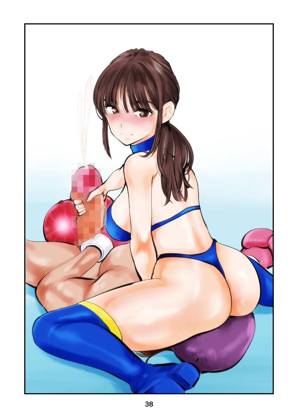 負けたら去勢!ミックスファイト～前編～ - page38