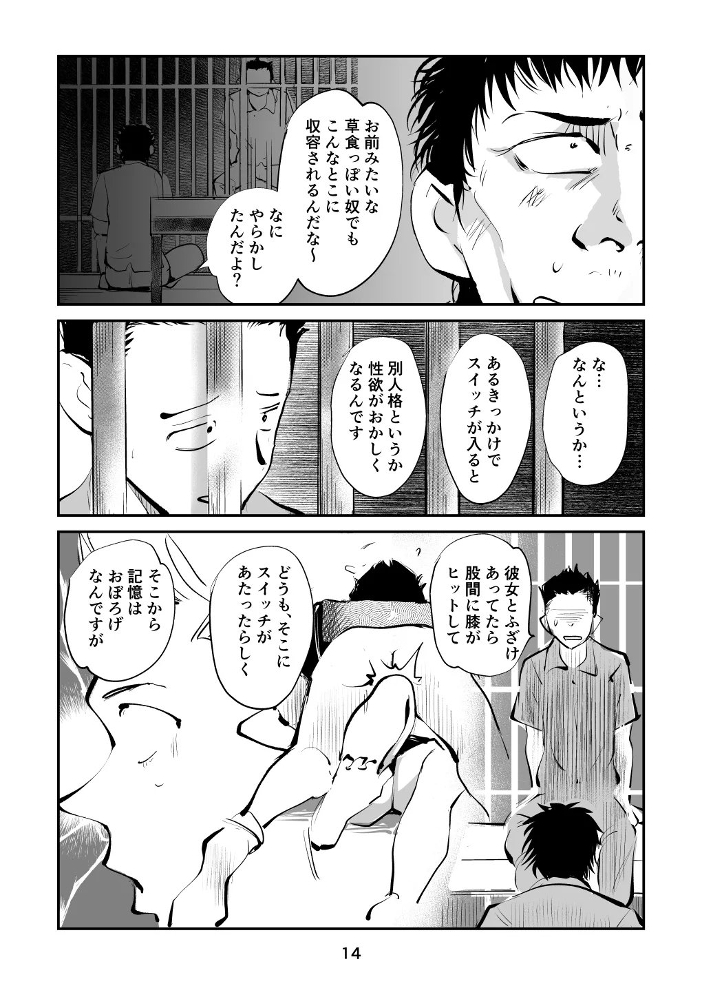 負けたら去勢!ミックスファイト～中編～ - page14