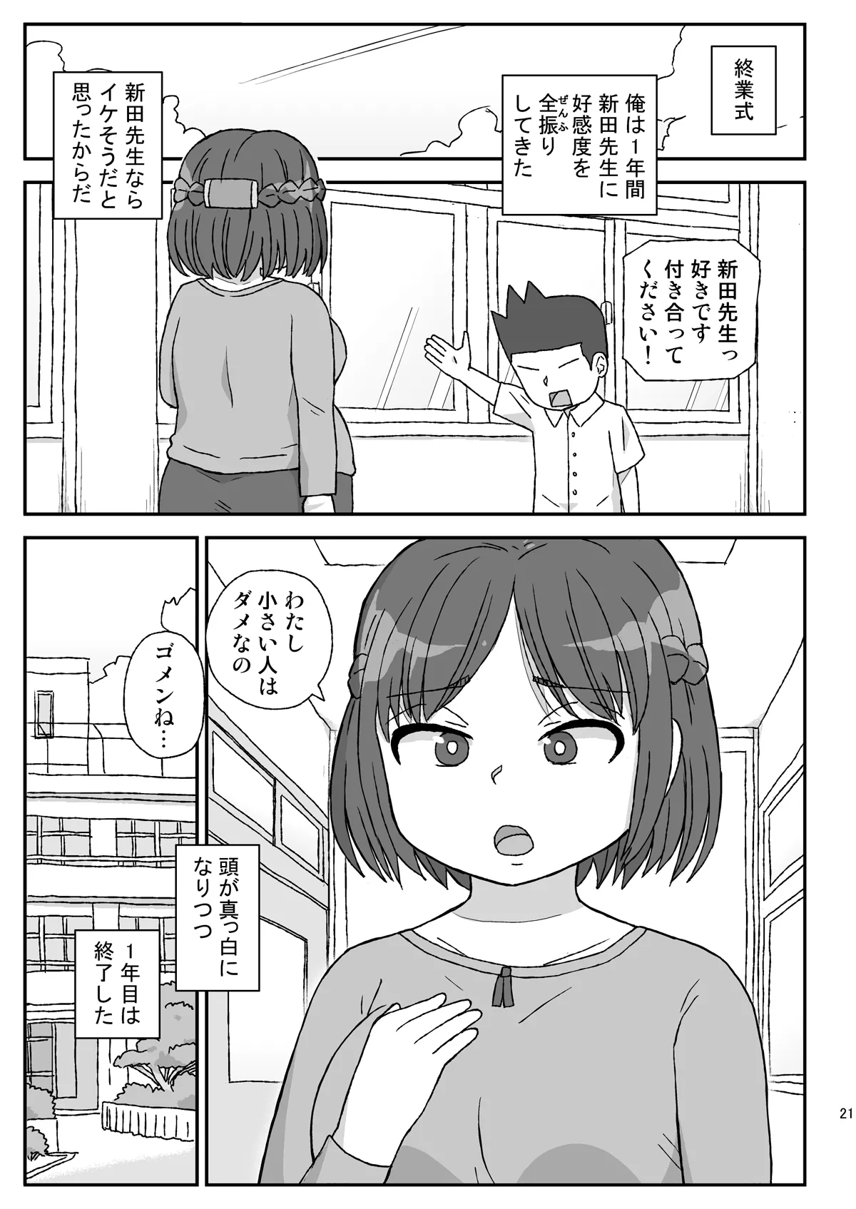学校は女教師を孕ませる場所 - page20