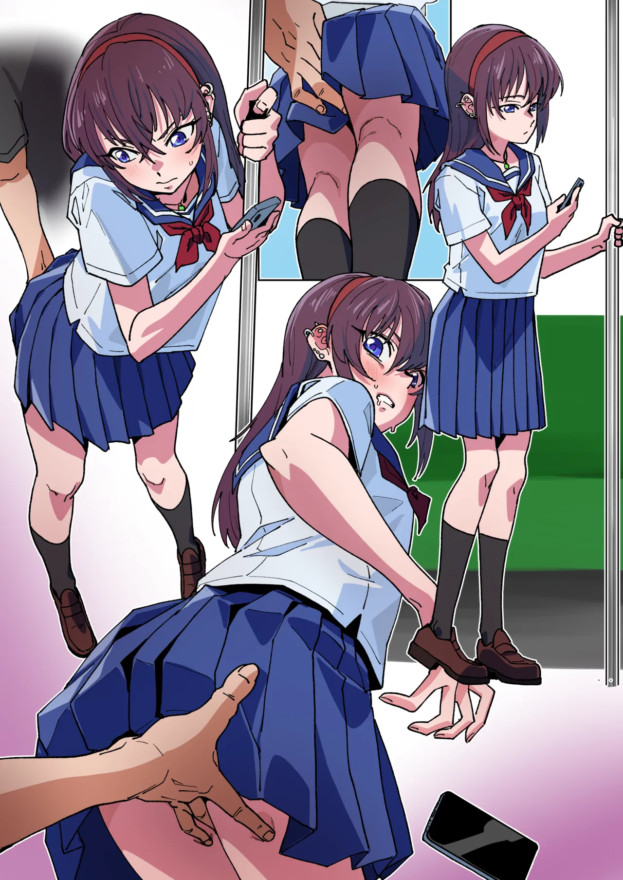 リオちゃんは無理やりが好き - page7