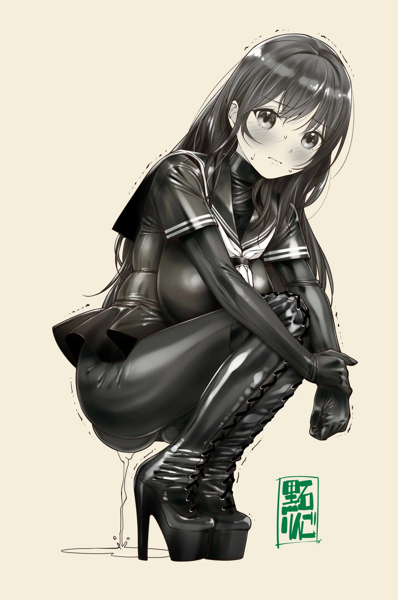 テカテカ制服お漏らし学院 - page29