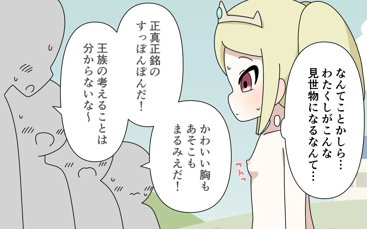 ヌードモデルをさせられる姫 - page25