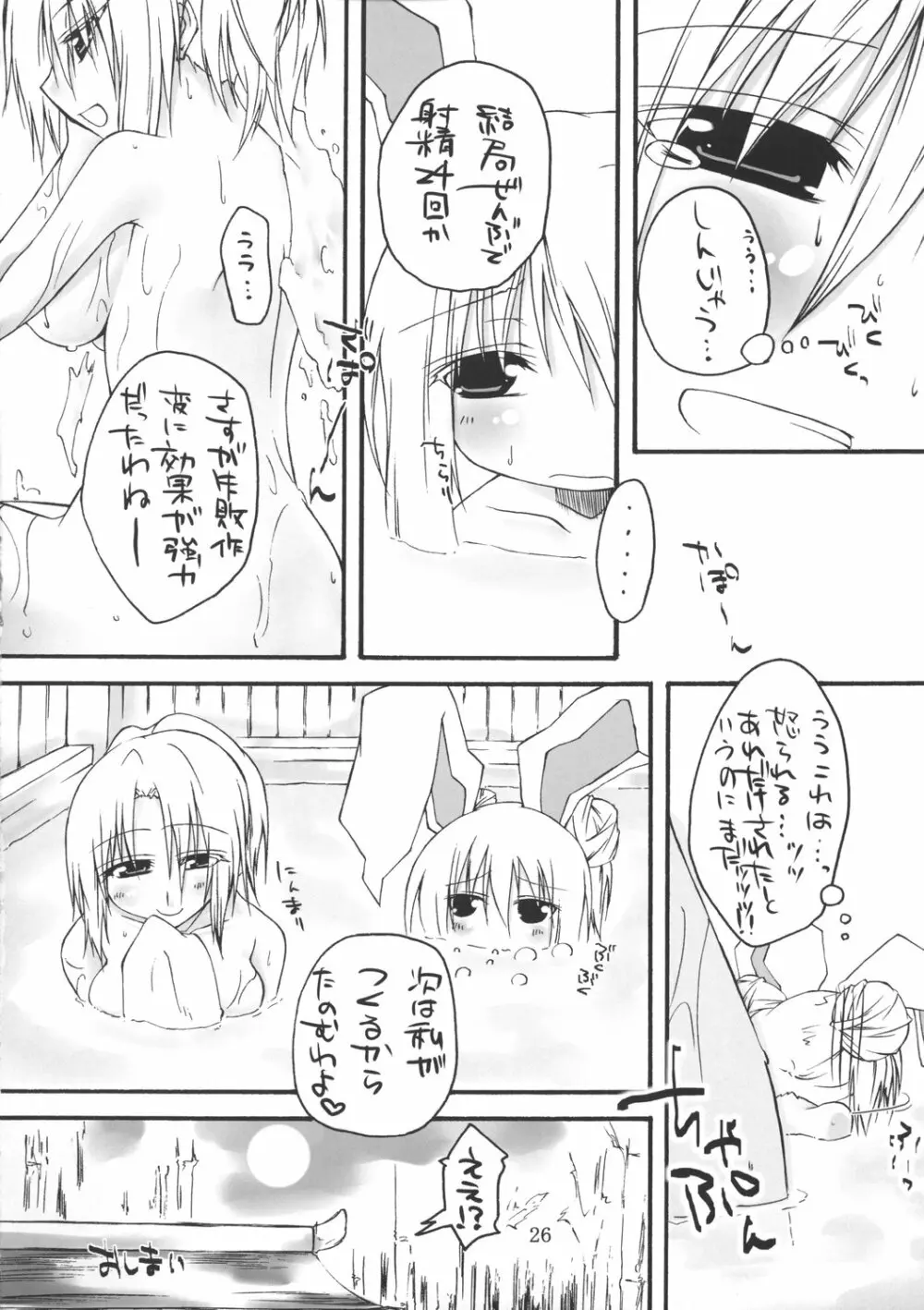 乳兎への処方箋 - page26