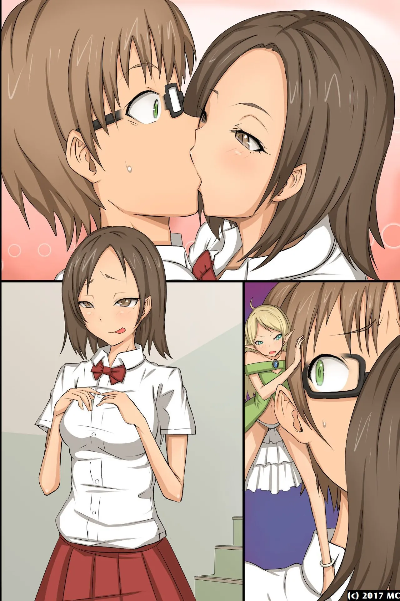 淫乱サキュバスが僕の周りの女たちに取り付いた!?好きなあの娘も!全員発情して誘惑してくる世界! - page64